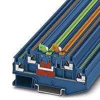 PHOENIX CONTACT 3210352 ບລັອກຕິດຕາມລູກລົດ DIN Rail Terminal Blocks PTT 1,5/S-2MT BU