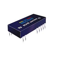 RECOM Power RV-1205D/R8 ອິສເອລເທດ 2W DC/DC MIN 8kV UNREG 12Vin +/-5Vout