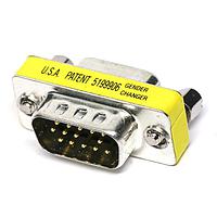 NorComp GCHDLP15M15F ຕົວແປ D-Sub ແລະ ຕົວແປປ່ຽນແບບ Mini Gender Changer 15P HD ຜູ້ຊາຍ-ຜູ້ຍິງ