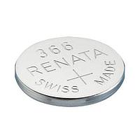 Renata 366.MP 0% HG ແບດເຕີຣີເຊວດຮູບເງິນ 1.55V 11.6 x 1.6mm 47 mAh Multifunct Pk