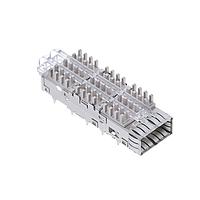 AMP Connectors - TE Connectivity 1888971-1 ກະຕ່າງອະໄສຊັນ Cage kit w/ SAN HS Thru-bezel Dual LP