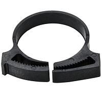 HellermannTyton SNP28GHS0C2 ຄລິບຢືບທ່ອງສາຍ Conduit Clips Snapper Hose Clamp, ຂະໜາດສອງສ່ວນ 1.12" - 1.29", PA66GF13, ສີດຳ, 100 ຊຸດ/ກະດູກ