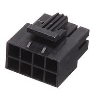 Molex 172708-1008 ຮາກຮອງ Receptacle MINI-FIT SIGMA DR REC HSG 2X4CKT