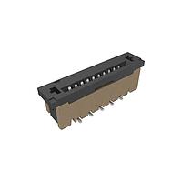 Amphenol FCI SFW10S-6STE1LF Board Mount 1.00mm Flex Connector, SFW Straight series, 10 Position, Top Entry Surface Mount, ZIF, CIC connector, Lead Free.
