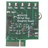 Microchip Technology MCP4725DM-PTPLS ບັດລູກແລະບັດ OEM MCP4725 DAC PICTail Plus Daughter Board