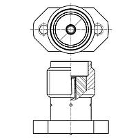 Hirose Electric HRM(G)-300-468B-1 ອຸປະກອນສິ້ນສຸດ RF SMA Conn Vert Type Recept ສູງສຸດເຖິງ 28 GHz