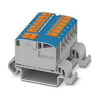 PHOENIX CONTACT 1019548 ບລັອກຕໍ່ສາຍບົດບັນທຶກ DIN Rail PTVFIX 6/12X2,5-NS35A BU