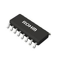 ROHM Semiconductor BA12004DF-ZE2 Darlington Transistors BA12004DF-Z ແມ່ນອາເລັກໂຕຣນ Darlington ຊຸດປະກອບຈາກ 7 ວົງຈອນ, ຕົວຕ້ອງຕ້ານຂາເຂົ້າເພື່ອຈຳກັດກຳໄລຂອງຖັງຖີ່ຖືກສົມທົບ ແລະ ດາຍໂດດຄລັມປ໌ການດຶງກຳໄລອອກ.