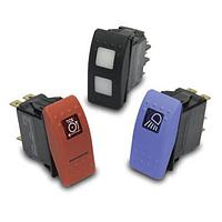 Carling Technologies VVAAS00-000 Rocker Red Actuator Only RED ACT,WHT BAR &SQR