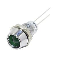 Shin Chin R9-104L-12-GD ຕົວຊີ້ນທາງດ້ານກະດານ LED ສີຂຽວ ການກະຈາຍແບບ 2.0 ໂວລ໌