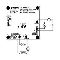 Analog Devices DC799A ຕົວຄວບຄຸມແຮງໂຕລະຟັດ - ຕົວຄວບຄຸມສະຫວັດດີ LTC3442EDE - ປະສິດທິພາບສູງຂະຫນາດສະຫວັດດີ
