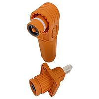 Amphenol Industrial SLPHPM06BSO1 ປລັກ 1500VDC,3.6mm,SurlokPlus,ປລັກ,ມຸມຂວາ,ສີສົ່ງ,6mm,ການບັງກັບ,IP67(ຕິດກັນ),keyway20