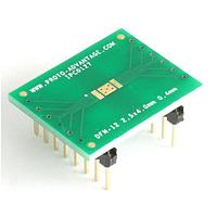 Chip Quik IPC0127 ອະເດັດເຕີແລະອະເດັດເຕີ DFN-12 ເປັນ DIP-16 SMT Adapter