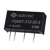CUI Inc PQME1-S24-S12-S ປະຕິເສດ 12 Vdc, 0.083 A, 1 W, 22.8-25.2 Vdc ຂາຍເຂົ້າ