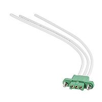 Harwin M300-FC70305F2-0450L ການປະກອບສາຍສະເພາະສາຍສະເພາະ 3MM F/L CA 03 450MM 22AWG SIL