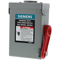 SIEMENS GNF221RA ອຸປະກອນຕັດການໄຟຟ້າປອດໄພ GDSS NF 2P2W 240V 30A NEMA 3R SERIES A