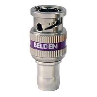 Belden 1855ABHD1 ຕົວເຊື່ອມ 22-24AWG BNCHD 1PC ຕົວເຊື່ອມກົດອັນ PRPL