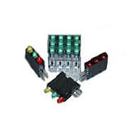 Dialight 564-0710-444F ຄູ່ມືບອດວິດຕະພາບ LED ແສງພື້ນຫຼັງ ລະດັບສາມລະດັບ