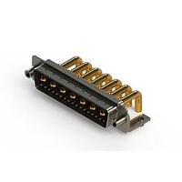 EDAC 629-24W7650-4T5 ຕູ້ຕິດຕໍ່ D-Sub ປະສົມມຸມຂວາ ຕູ້ຕິດຕໍ່ພະລັງງານ Combo D-Sub