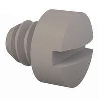 Essentra Components 010632F012 ກຸ່ມສູດສະກຣູວິທີການຕິດຕັ້ງ Machine Screw Fillister Slotted Screw, #6-32 Thread, 1/8 Lg