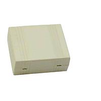 PacTec 72868-510-000 CNS-0000 Black ກອງປົກຄຸມຕໍ່ເຊື່ອມ 2X1.7X0.8 ສີດຳ