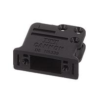 ITT Cannon DE115339 ຫົວປົກຫົວສາຍ DSUB DE QUICK DIS ROUND BLK