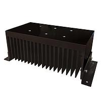 Carlo Gavazzi RHS320 ຮອງລົງຄວາມຮ້ອນ Panel mount heatsink, thermal resistance 0.40 C/W a. 120 W, Width x Height x Depth = 240 x 100 x 93 mm, ເໝາະສົມສໍາລັບການຕິດຕັ້ງ SSR ເທົ່າໜຶ່ງ ຫຼື ຫຼາຍຕົວ