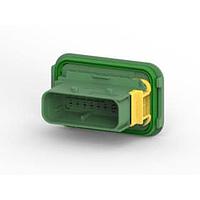 AMP Connectors - TE Connectivity 3-1564407-1 ກອງປົງ 16POS, ປະສົມ, TAB HSG, ASSY