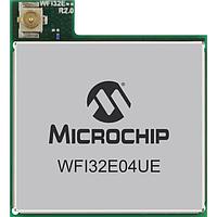 Microchip Technology WFI32E04UE-I ໂມດູນ WiFi 87-pad Wi-Fi SoC module,802.11 b/g/n,2MB Flash, ຕົວເຊື່ອມ u.FL