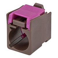 Rosenberger 59Z006-T00F ອຸປະກອນເສີມ ກອງພາສຕິກ ຈໍກ ມຸມຂວາ F ສີຟ້າງ