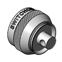 CONXALL TS2PCAPM ຝາປິດ IP68 ຝາປິດສໍາລັບຕົວເຊື່ອມຕໍ່ແຜ່ນ Dura-Twist, ເຫຼັກ