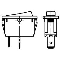 Marquardt Switches Inc 1838.8102 ສະຫນັບສະຫນູນ Rocker Switch ROCKER