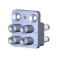 Raychem - TE Connectivity 2101510-2 ຕູ້ຕໍ່ສອງຫຼາຍພອດ 4POS OSMM PLG STEEL PCB