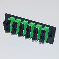 Panduit FAP6WAGDSCZ ອຸປະກອນເສີມ FAP ມີ 6 SC APC Dupl Singlmode Adapters (