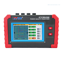 ETCR ETCR5200 ເຄື່ອງວິເຄາະຄຸນນະພາບພະລັງງານໄຟຟ້າຂະຫນາດນ້ອຍ (490mA, 1.0V~600V, 40-70 Hz)