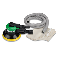 TOPTUL KAMA0505 3-IN-1 Super Duty Orbital Air Sander (5", 10000 RPM)