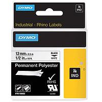 DYMO 63020768 IND ປ້າຍ Polyester ຖາວອນ (12mm x 5m)