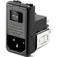 Schaffner FN389-6-21 ເຂົ້າ 6A FL MT 2FS HI-PRF POWER ENTRY MODULES