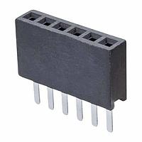 Harwin M50-3030642 ປະຕູຮັບ 6 ທາງ SIL VERT PC TAIL SKT