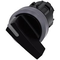 SIEMENS 3SU10322CF100AA0 ສະລັງເລືອກມືສັ້ນ. O-I. ສີດຳ