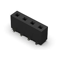 GCT (Global Connector Technology) BK015-05-C-E ປຸ່ມຊ່ອງ 05w, 5.08mm Pitch Socket, SMT, ຕັ້ງຕົ້ນ, ບ້າງ, ທູບ/ຝາ