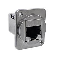 Switchcraft EHRJ45D6S ກອງປົກກັນສະຫນາມ Modular RJ45 CAT6 Shielded Diecast