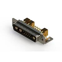 EDAC 629-13W3240-7T4 ຕູ້ຕິດຕໍ່ D-Sub ປະສົມມຸມຂວາ ຕູ້ຕິດຕໍ່ພະລັງງານ Combo D-Sub
