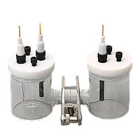 LABXSCI DCHMS0-50-ml-50-ml ເຄື່ອງປະຕິບັດກະປົກໄຟຟ້າເລັກໂຕໂຄມິກທີ່ມີເຊວເລີຍ H-cell ຫ້ອງສອງ (50ml)