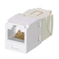 Panduit CJ688TGWH-C Modular Mini-Com Mod Cat 6 UTP 8 pos 8 wir