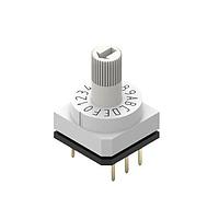 Wurth Elektronik 428527420917 ສະຫນັບສະຫນູນການຫຼຽນສົດ WS-ROSV Rot Swi IP67 16Pos Hor Ivory