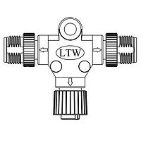 Amphenol LTW SS-050505-FMM-TS001 ຕົວເຊື່ອມຕໍ່ມິດຕຣິກຮູບວົງ ACC, SEN, A Code, T ADA W/O CB