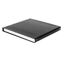 Bud Industries CS-11230-B ຂາຍຍືດຕິດ Cabinet Slimcab 5.25 x 1 x 1.72" ສີດຳ