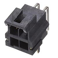 Molex 172316-3204 ພິນບອດ PCB Receptacle ULTRAFIT HDR RT 2R BLK 04 CKT 15AU