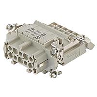 HARTING 09330104736 ອິນເຊີດ FEMALE INSERT 10 POLES+PE
